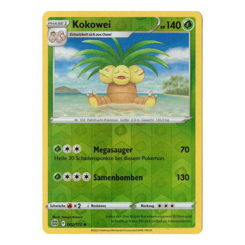 Strahlende Sterne 002 - Kokowei (reverse-holografisch)