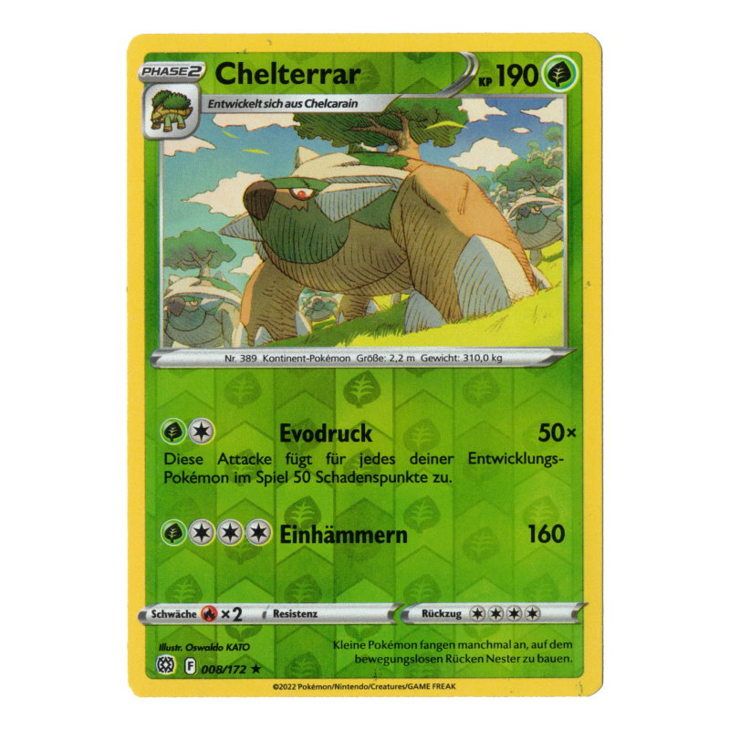 Strahlende Sterne 008 - Chelterrar (reverse-holografisch)