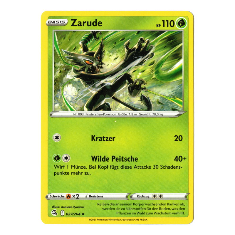 Fusionsangriff 027 - Zarude