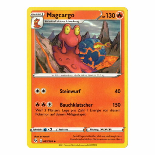 Fusionsangriff 035 - Magcargo