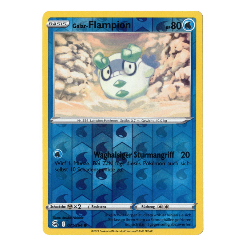 Fusionsangriff 071 - Galar-Flampion (reverse-holografisch)
