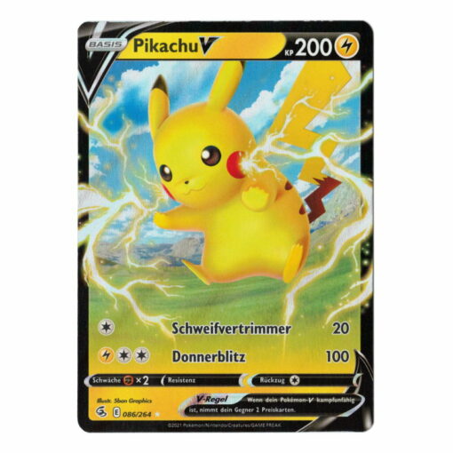 Fusionsangriff 086 - Pikachu-V (holografisch)