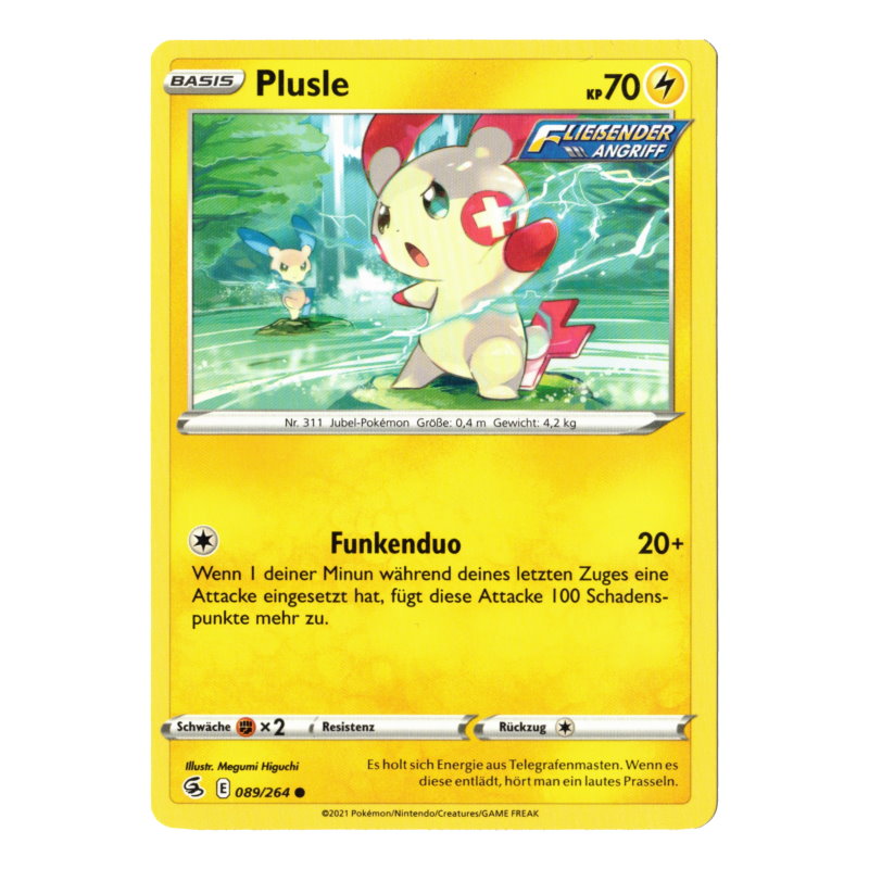 Fusionsangriff 089 - Plusle
