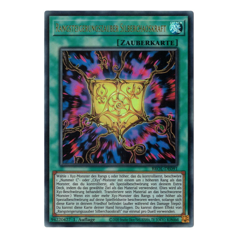 Brothers of Legend 091 - Rangsteigerungszauber Silberchaoskraft