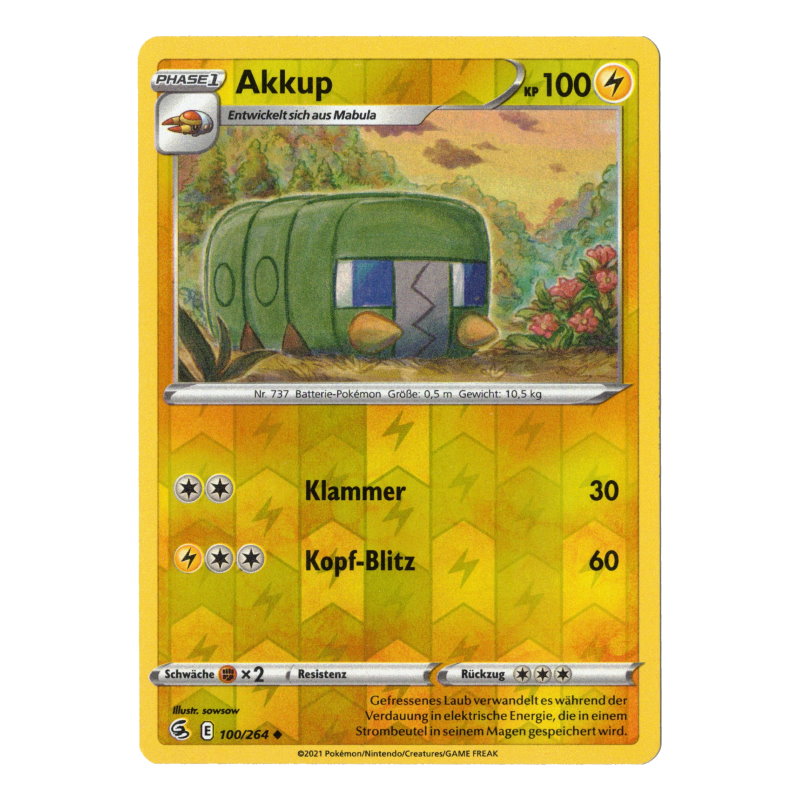 Fusionsangriff 100 - Akkup (reverse-holografisch)