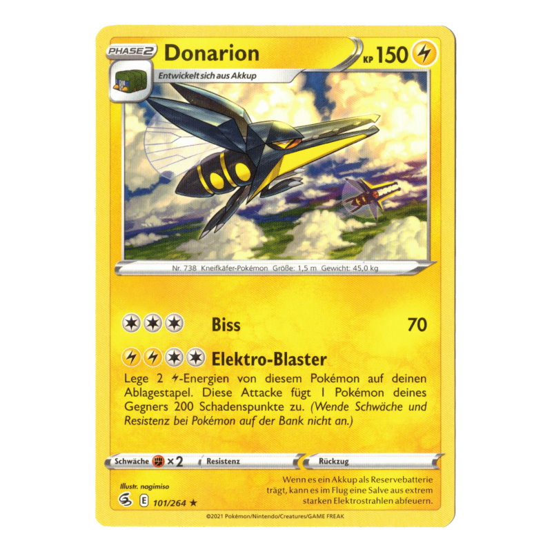 Fusionsangriff 101 - Donarion