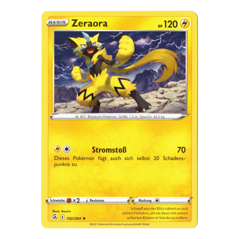 Fusionsangriff 102 - Zeraora