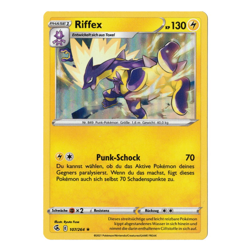 Fusionsangriff 107 - Riffex (holografisch)