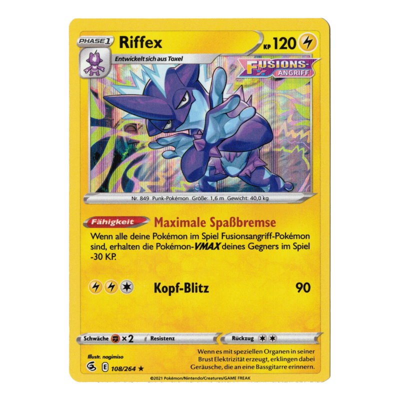 Fusionsangriff 108 - Riffex (holografisch)
