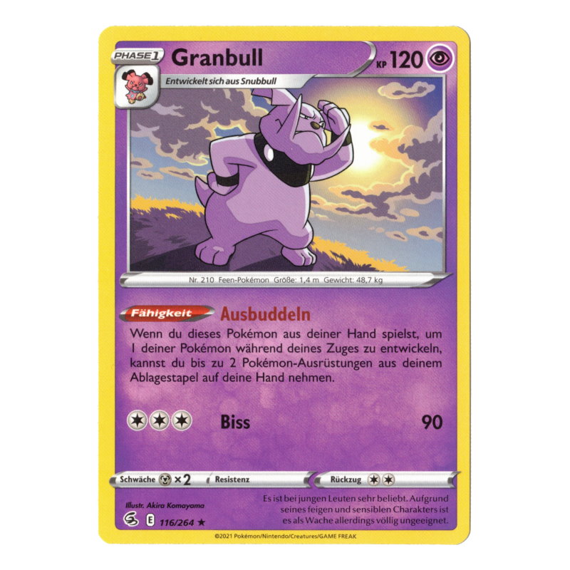 Fusionsangriff 116 - Granbull