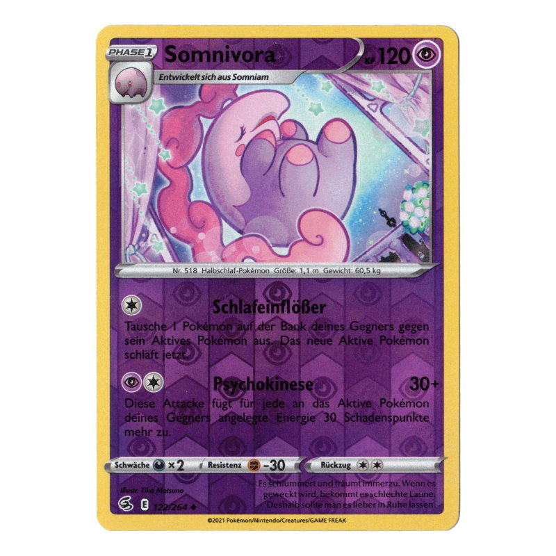 Fusionsangriff 122 - Somnivora (reverse-holografisch)