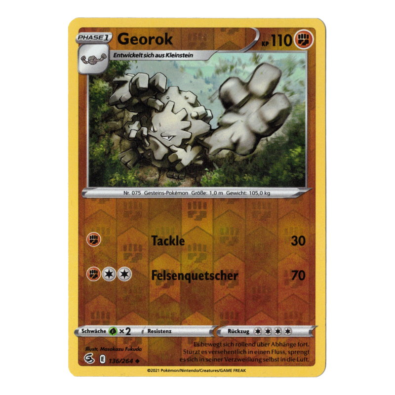 Fusionsangriff 136 - Georok (reverse-holografisch)