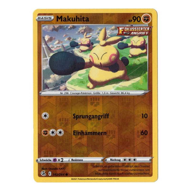 Fusionsangriff 142 - Makuhita (reverse-holografisch)
