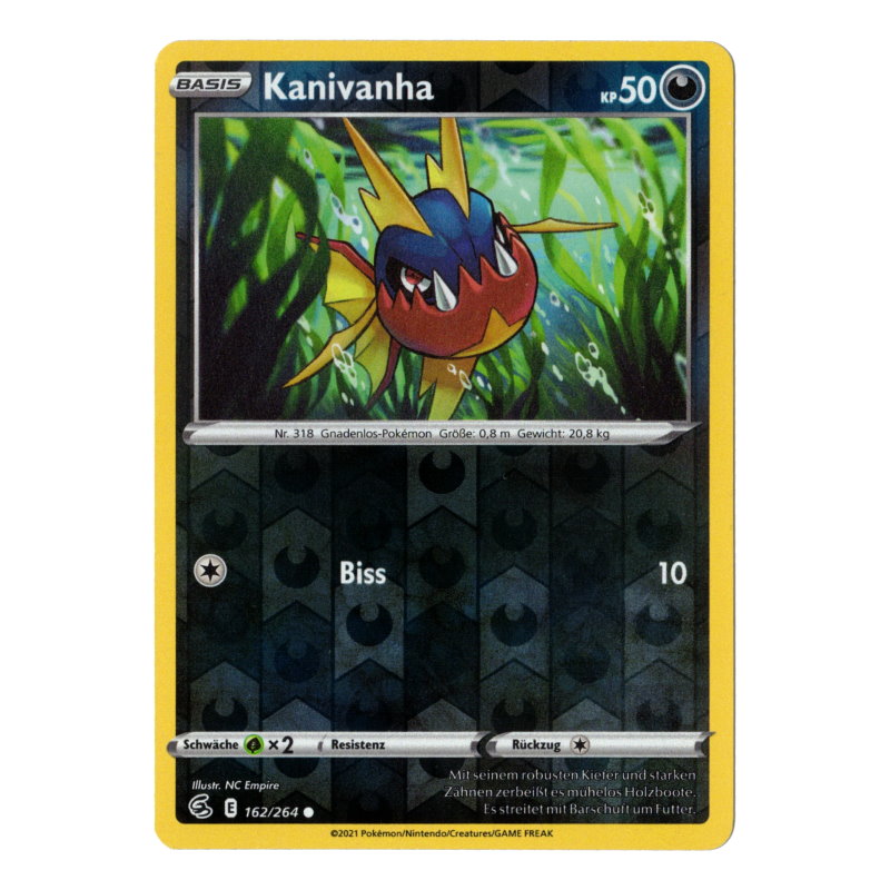 Fusionsangriff 162 - Kanivanha (reverse-holografisch)