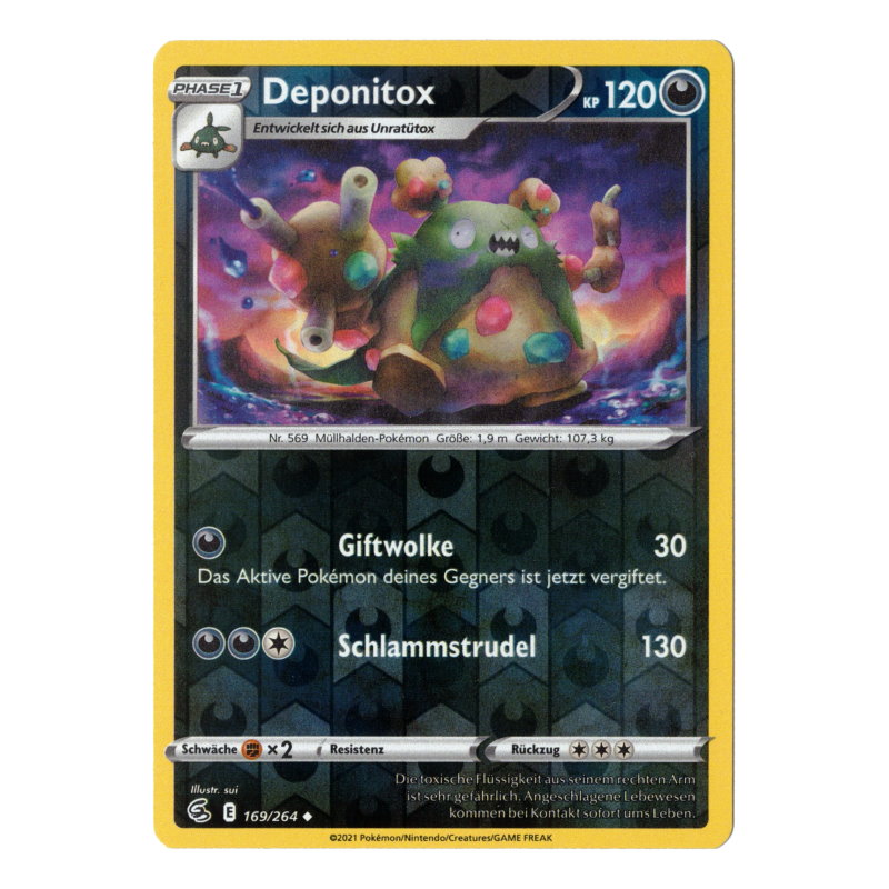 Fusionsangriff 169 - Deponitox (reverse-holografisch)