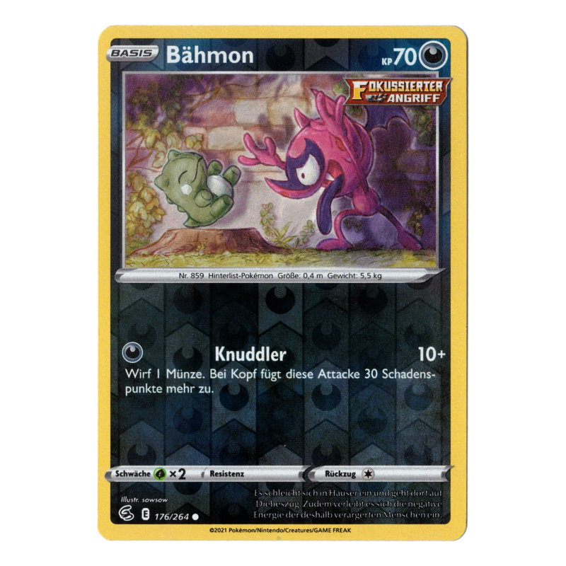 Fusionsangriff 176 - Bähmon (reverse-holografisch)