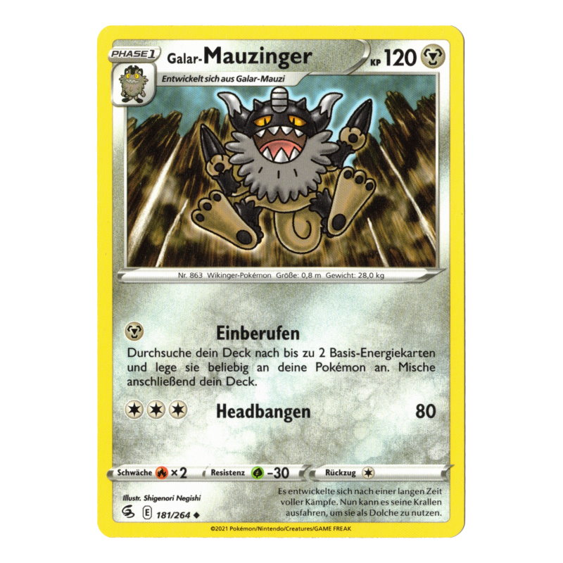 Fusionsangriff 181 - Galar-Mauzinger