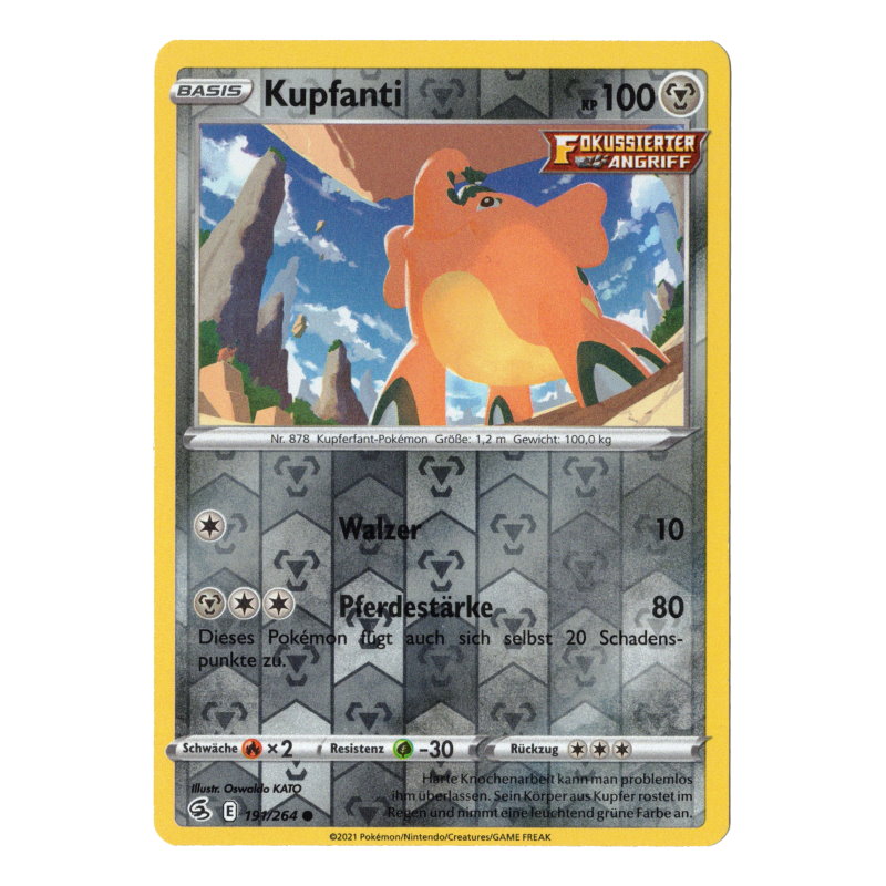Fusionsangriff 191 - Kupfanti (reverse-holografisch)