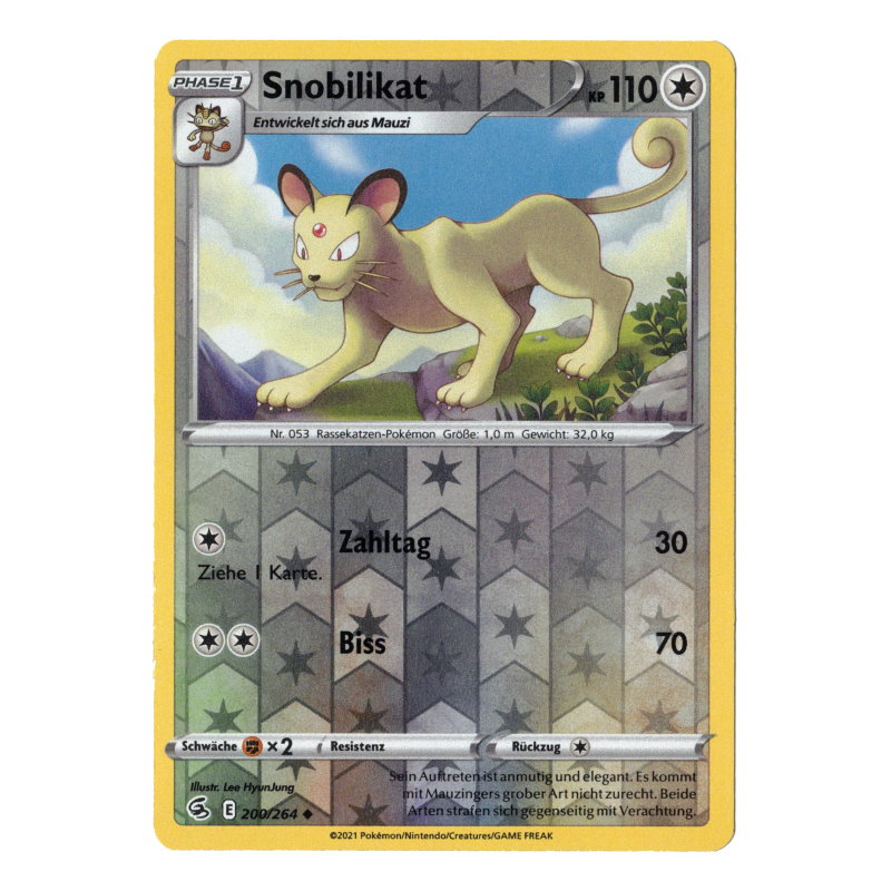 Fusionsangriff 200 - Snobilikat (reverse-holografisch)