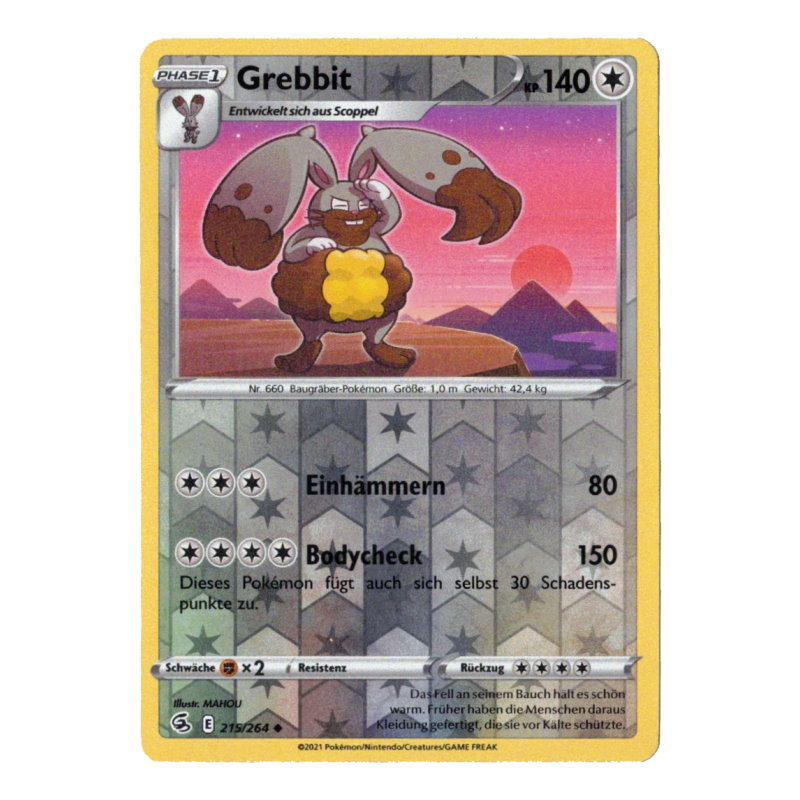 Fusionsangriff 215 - Grebbit (holografisch)