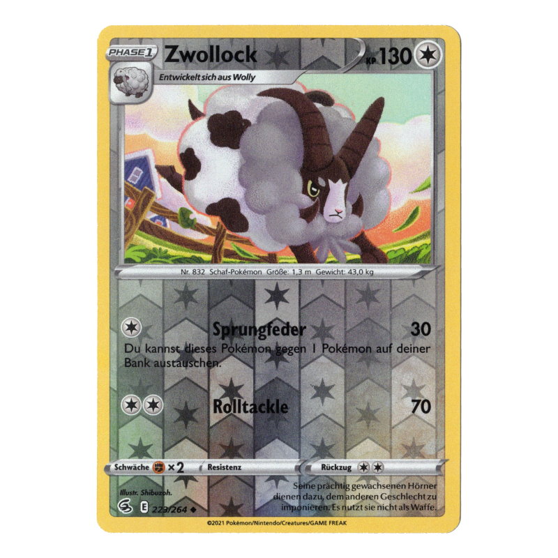 Fusionsangriff 223 - Zwollock (reverse-holografisch)