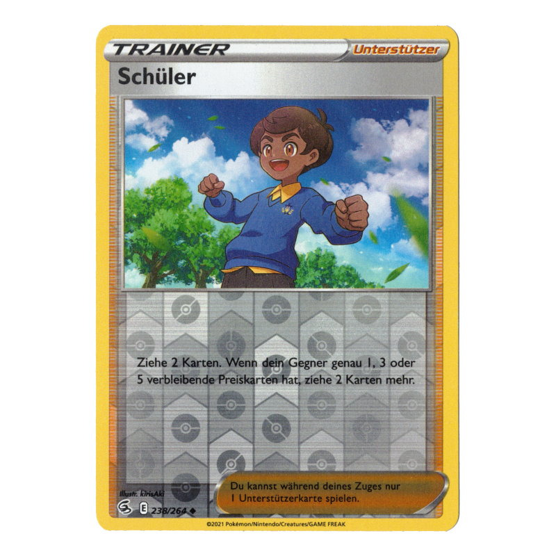 Fusionsangriff 238 - Schüler (reverse-holografisch)