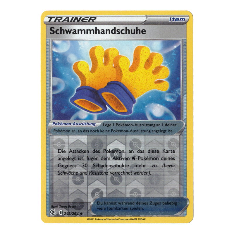 Fusionsangriff 243 - Schwammhandschuhe (reverse-holografisch)