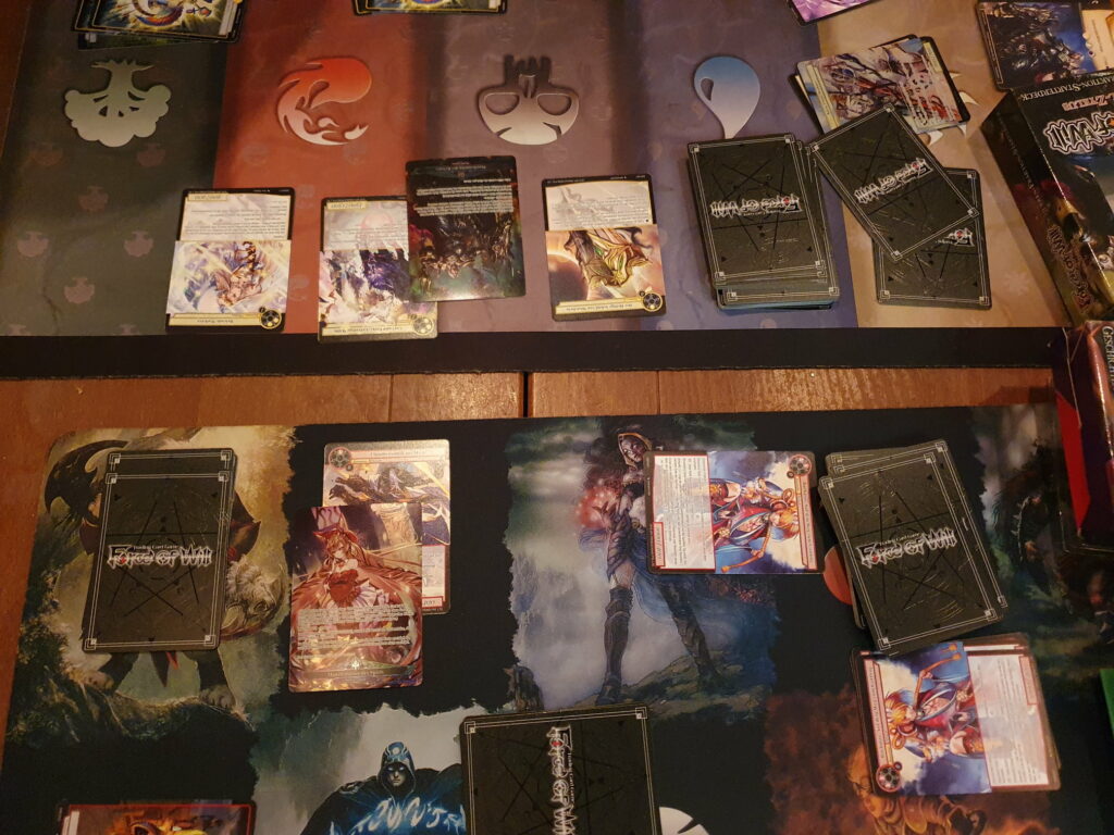 Force of Will Spielaufbau