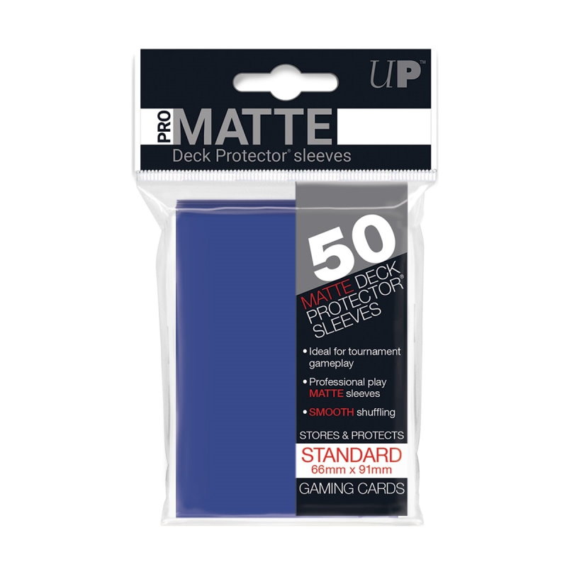 Pro-Matte Sleeves, blau (50 Stück)